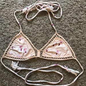 Orchid Acacia Swim Top